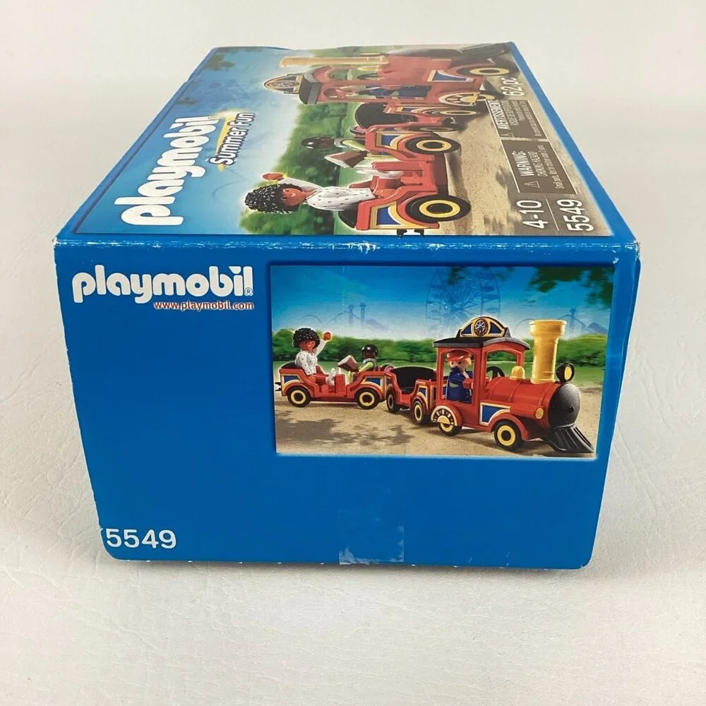 Playmobil Summer Fun Children's Train Building Set 5549 Figures Geobra 2013 Toy